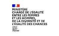 Logo Ministère chargé de l'égalité entre les femmes et les hommes, de la diversité et de l'égalité des chances