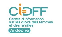 Logo du Centre d'information sur les droits des femmes et des familles d'Ardèche